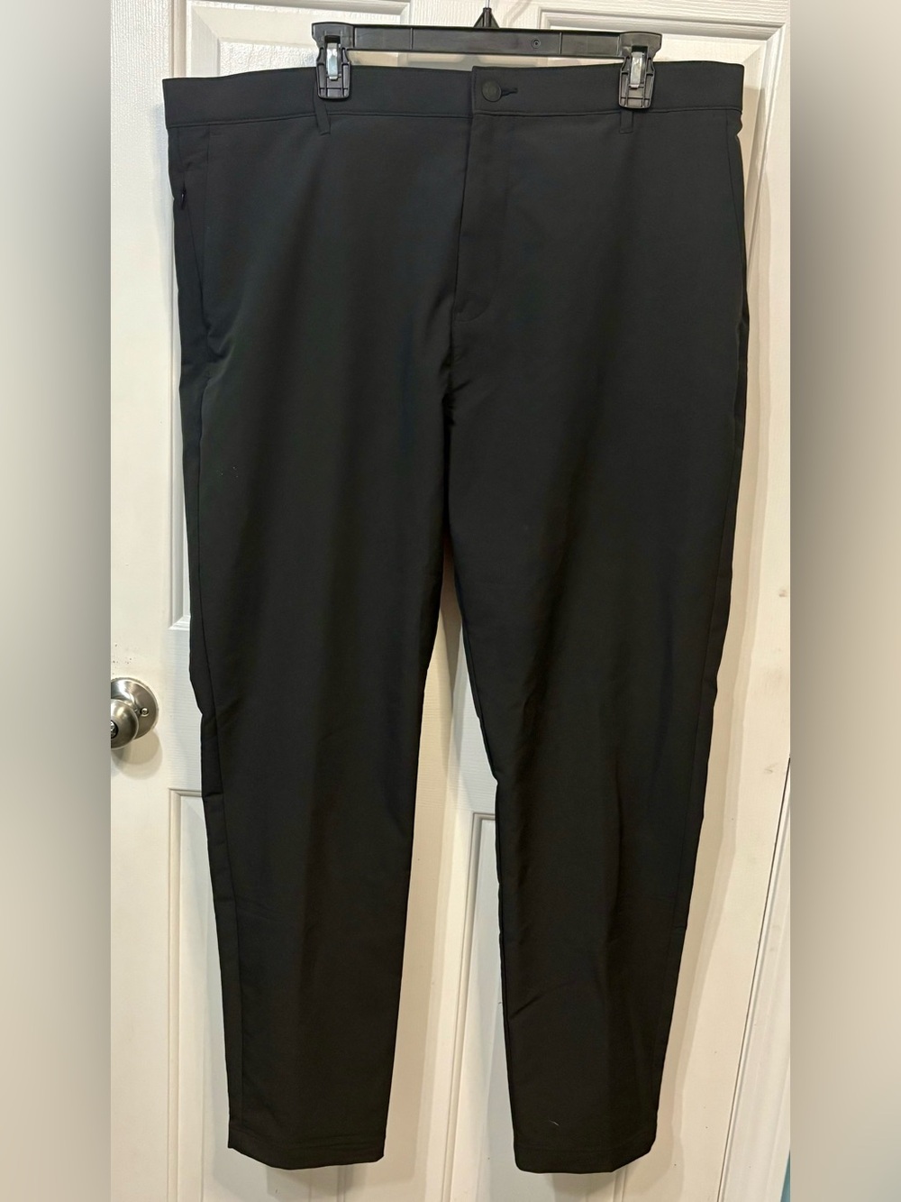 Banana Republic Men's Black Stretch Dress Pants